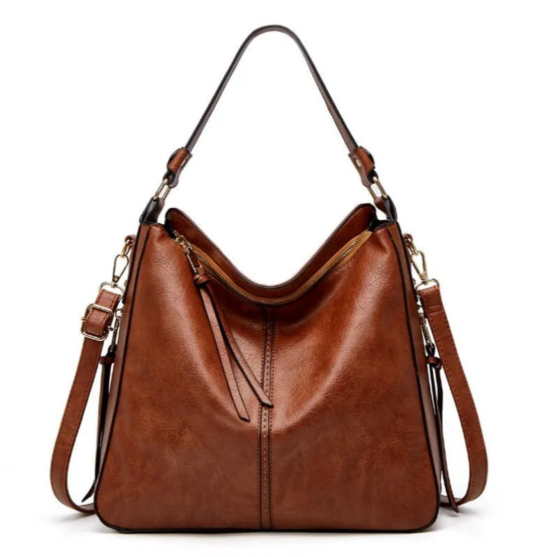 Women's Large Hobo Bucket Shoulder Bag