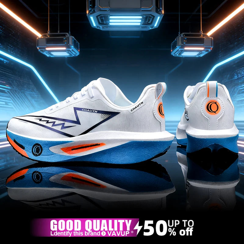 2026 Running Shoes Carbon Board Men Specialty Marathon Sports Breathable Lightweight Women's Comfortable Nonskid Chunta Sneakers