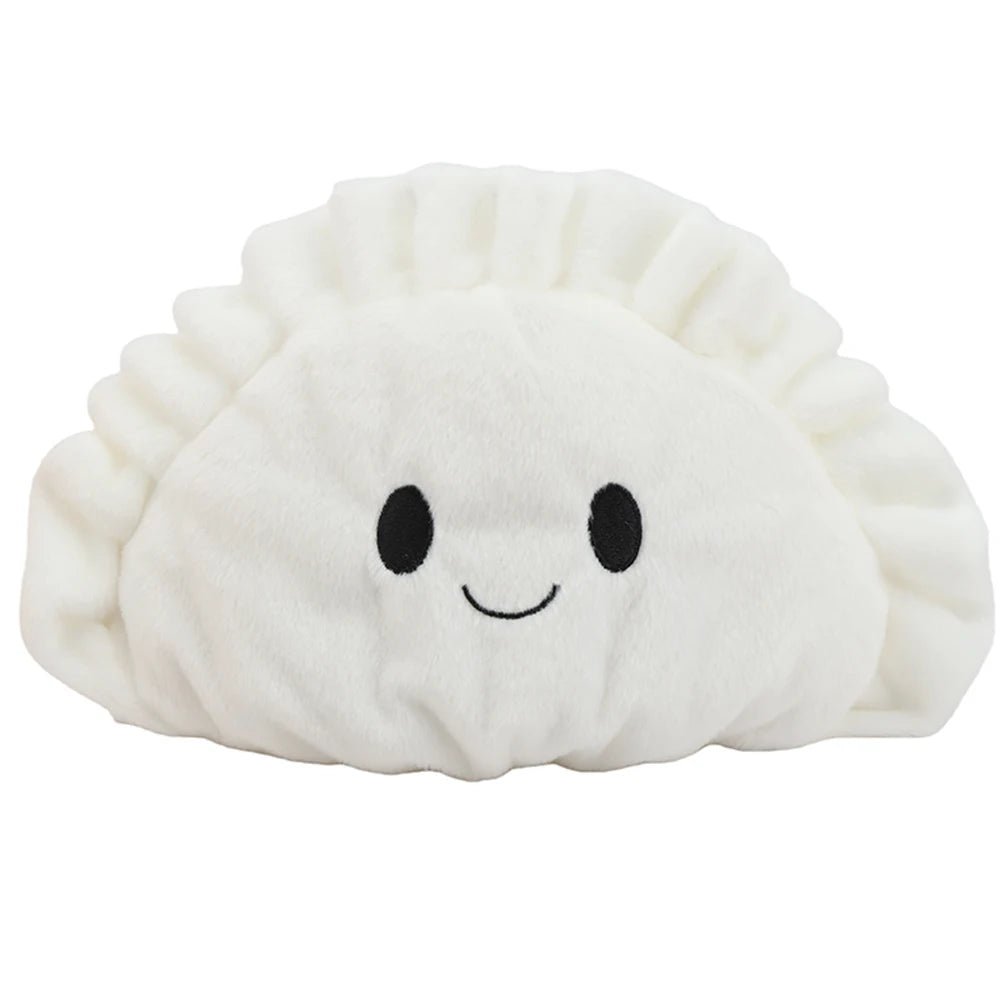 Cute Pork Dumplings Plush Toys Soft Stuffed Cartoon Chinese Food Doll A Dumpling with Four Pork Dolls Kids Toys Birthday Gifts