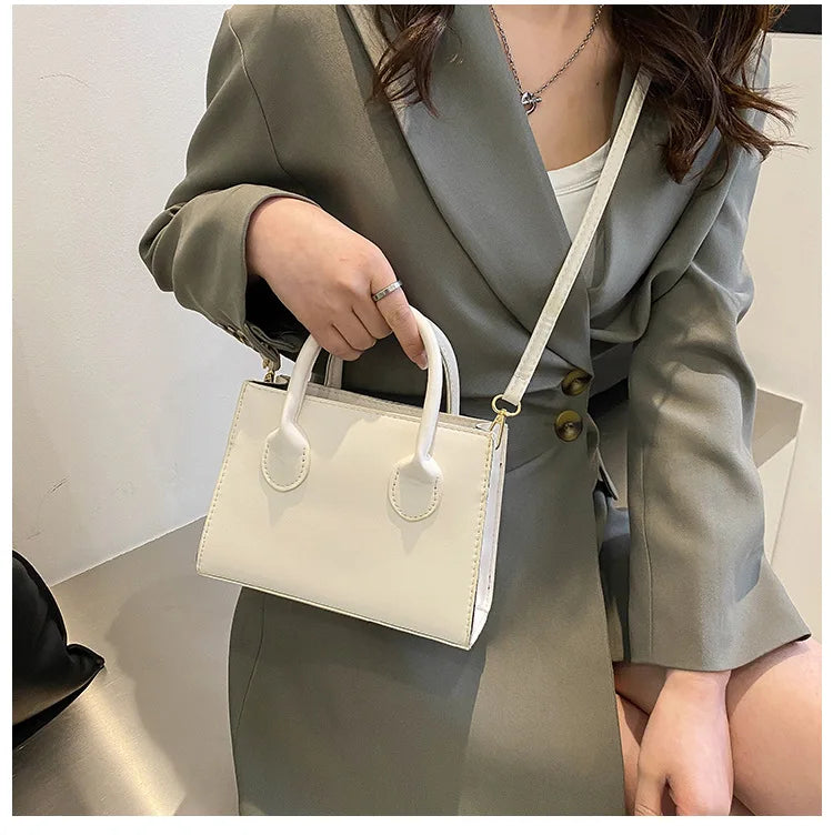 Women's Sequined PU Satchel Crossbody Bag