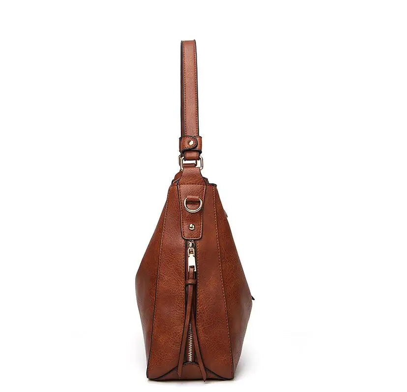 Women's Large Hobo Bucket Shoulder Bag