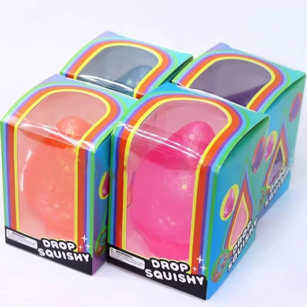 Water Droplet Squishy Stress Relief Toy | Slow Rebound Squeeze Ball