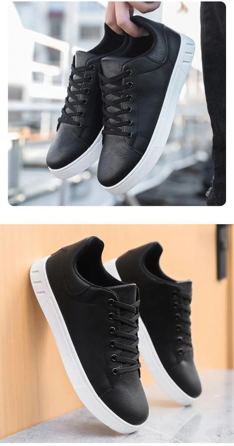 Men's Soft Sole Breathable Casual Lace-Up Shoes
