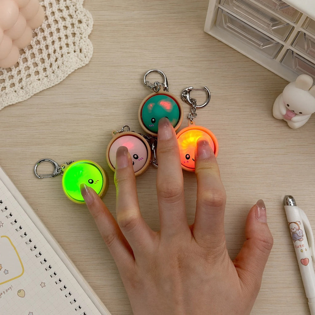 Dumpling Keyboard Clicker Fidget Keychain | Stress Relief Toy | 4, 6 or 12 Pack