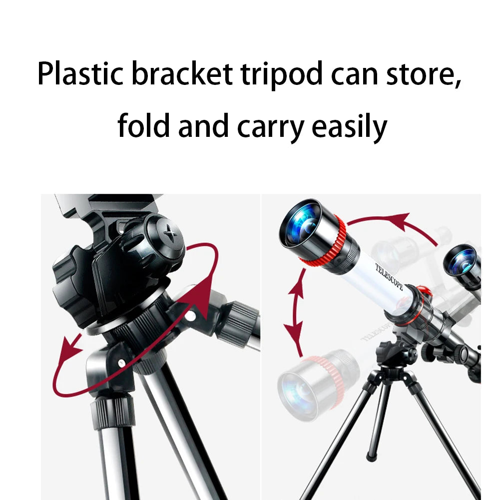 Professional HD Astronomical Telescope | Portable Monocular | Moon & Planet Observation | 3 Colors
