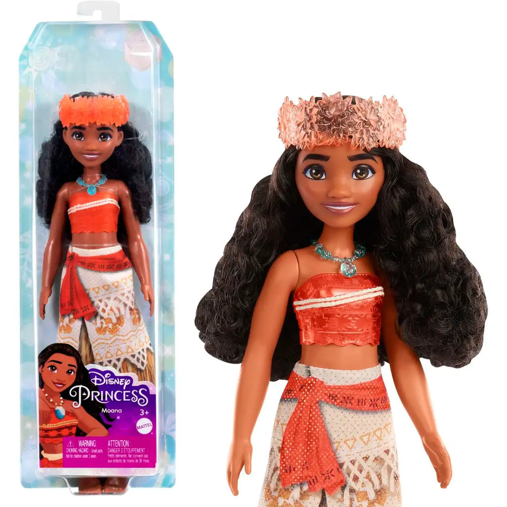 Disney Princess Posable Dolls | Snow White, Elsa, Cinderella, Belle, Rapunzel, Moana, Tiana & Ariel