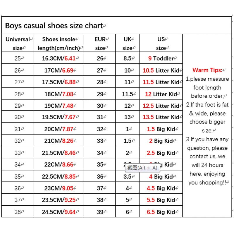 Boys' Classic British Oxford Dress Shoes