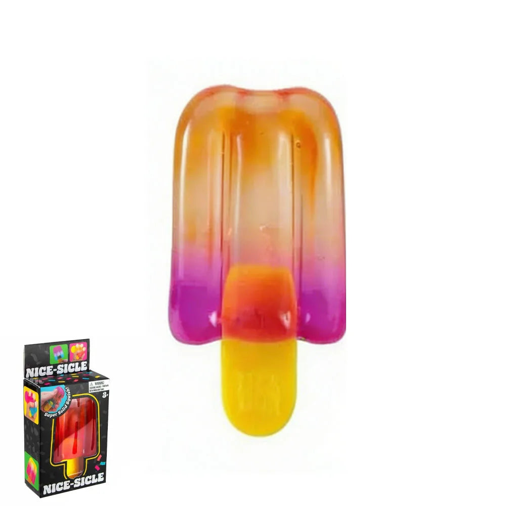 Nice-Sicle | Squishy Stress Relief Anti-Anxiety Squeeze Toy for ADHD