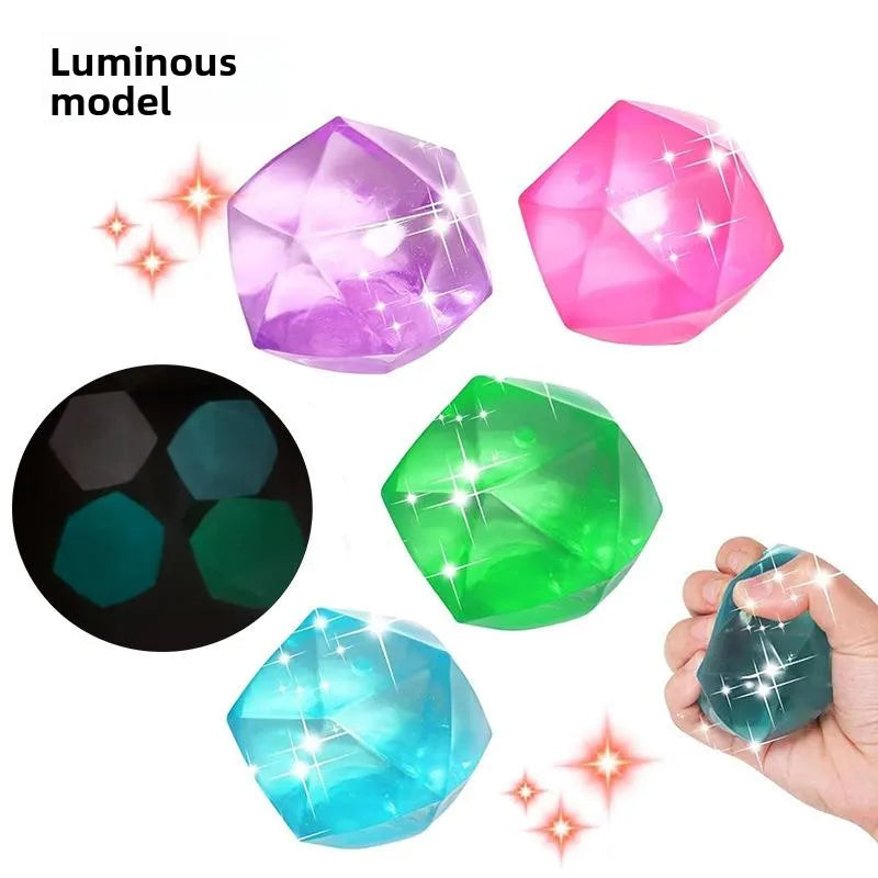 Ice Skin Maltose Squishy Stress Relief Ball | Slow Rebound Fidget Toy