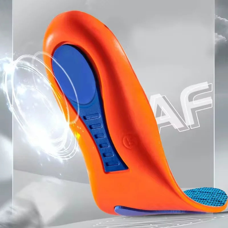 Orthopedic Sports Elasticity Insoles For Shoes Sole Unisex Technology Shock Absorption Breathable Running Insoles 2026 New