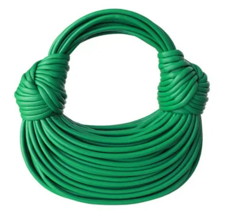 Women's Handwoven Rope Knotted Shoulder Bag