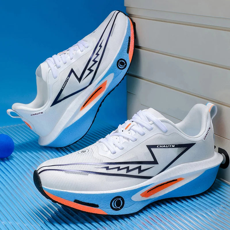 2026Running Shoes Carbon Board Men Speciality Marathon Sports Breathable Lightweight Women's Comfortable Nonskid Chunta Sneakers