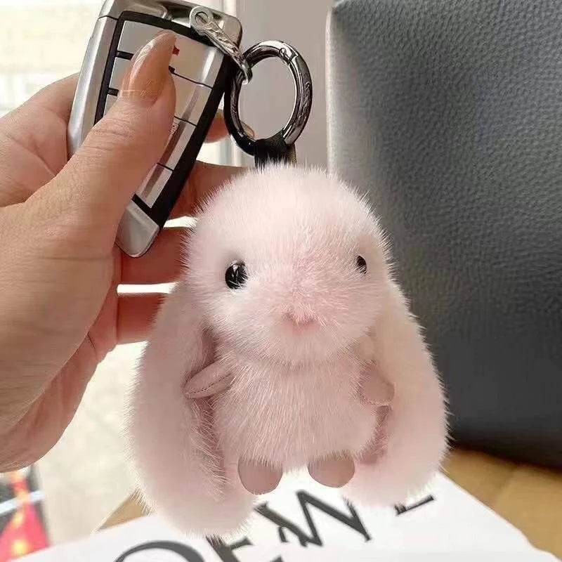 Cute Animal Plush Keychain & Bag Pendant