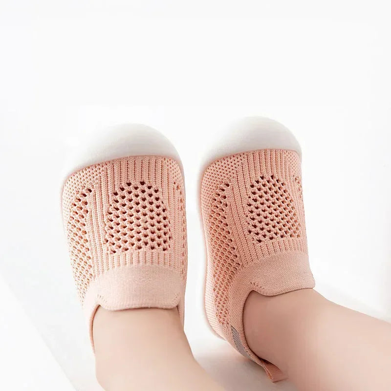 Toddler & Baby Breathable Knitted Slip-On Sneakers