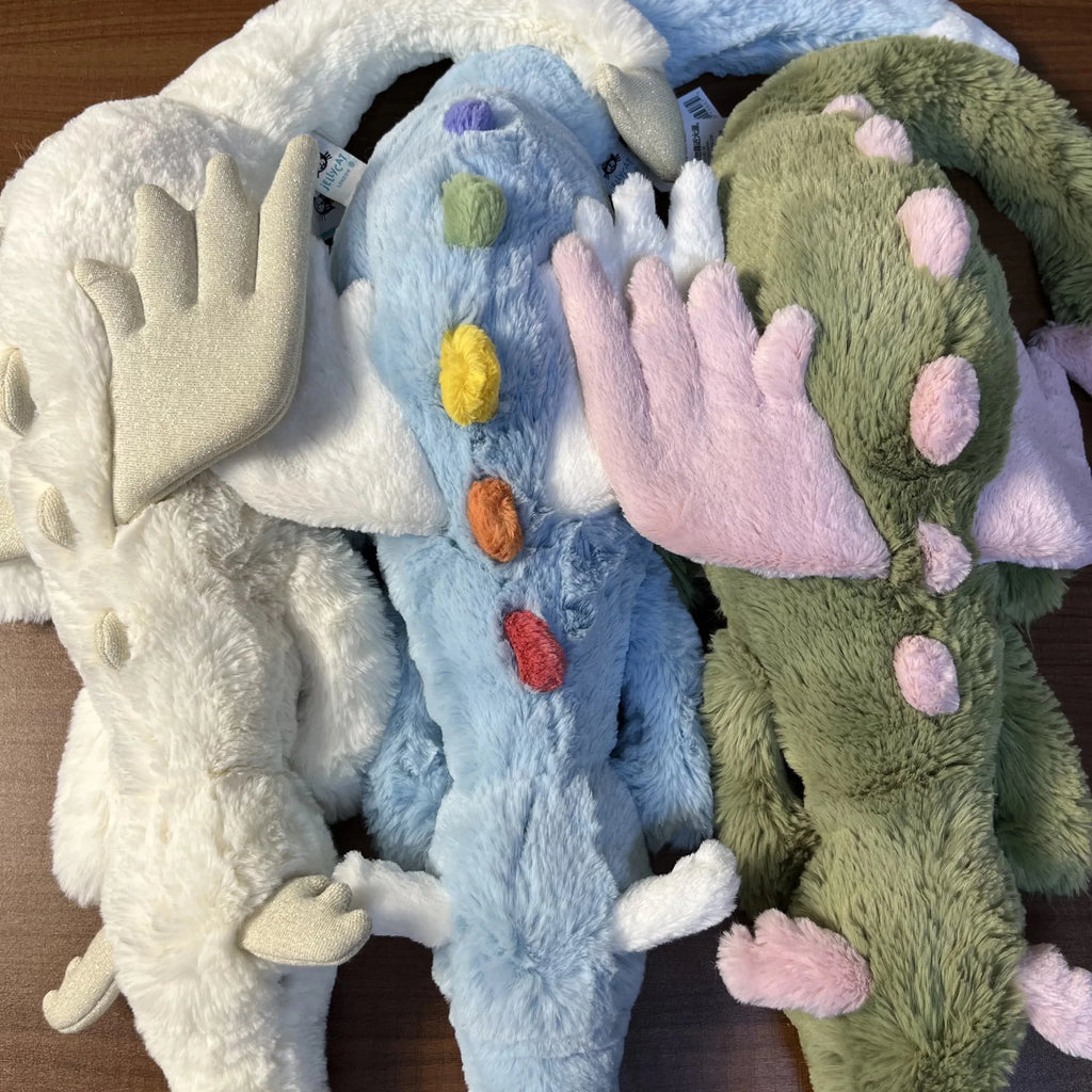 Jellycat Dragon Plush Toy Series | Cute Stuffed Animal Birthday Gift for Kids & Adults