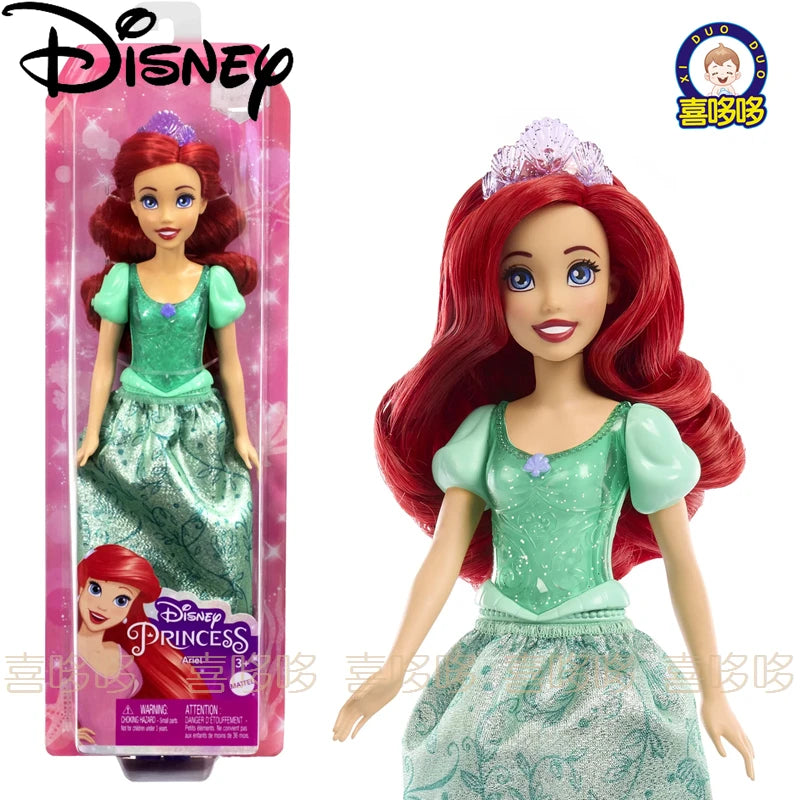 Disney Princess Posable Dolls | Snow White, Elsa, Cinderella, Belle, Rapunzel, Moana, Tiana & Ariel