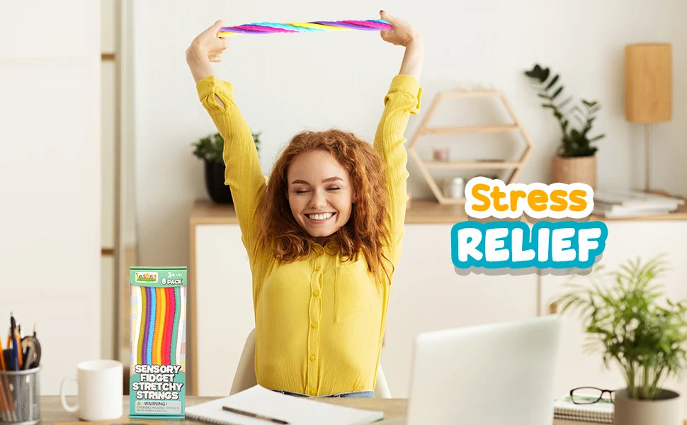 Textured Stretchy Sensory Fidget Toys | Stress & Anxiety Relief for Autism & Special Needs