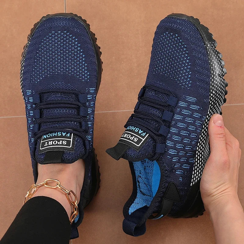 Women's Sports Shoes Summer Fashion Breathable Mesh Trendy Shoes Multifunctional Lightweight Running Sneakers Zapatos De Mujer