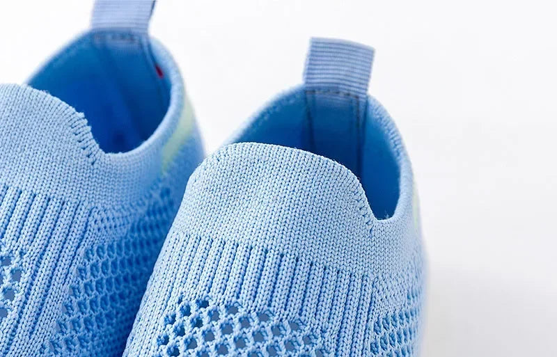 Toddler & Baby Breathable Knitted Slip-On Sneakers