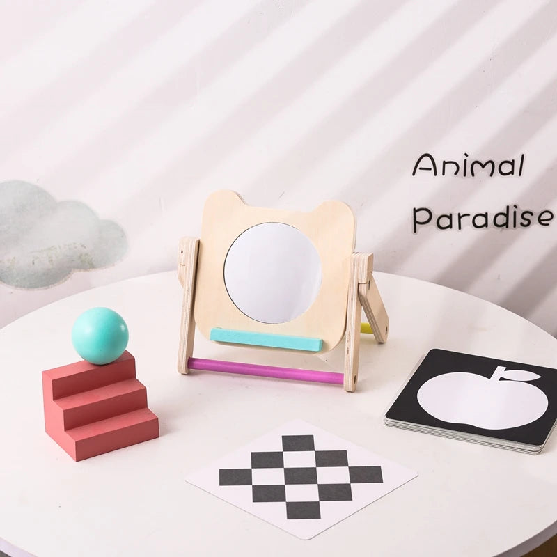 Montessori Sensory Activity Board | BPA Free Silicone Anxiety Relief Twistable Toy