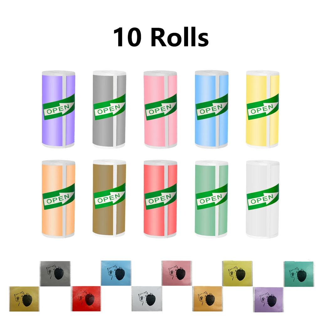 Kids Instant Print Digital Camera – 1080P HD Thermal Printer | 4 Colors | Ages 3+