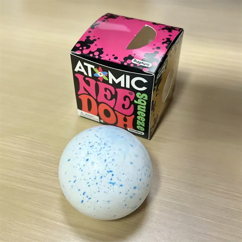 NeeDoh Snow Ball Crunch Squishy Toy