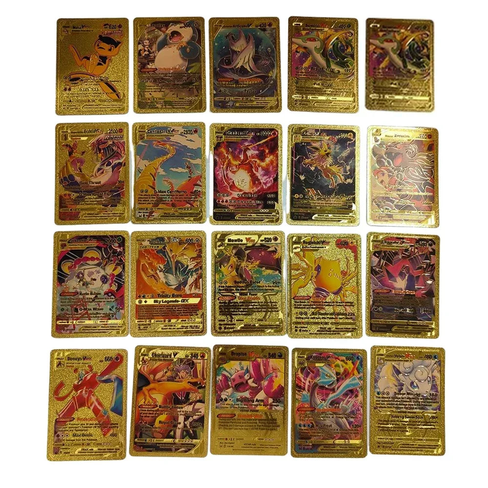 Foil Trading Cards, English & Spanish