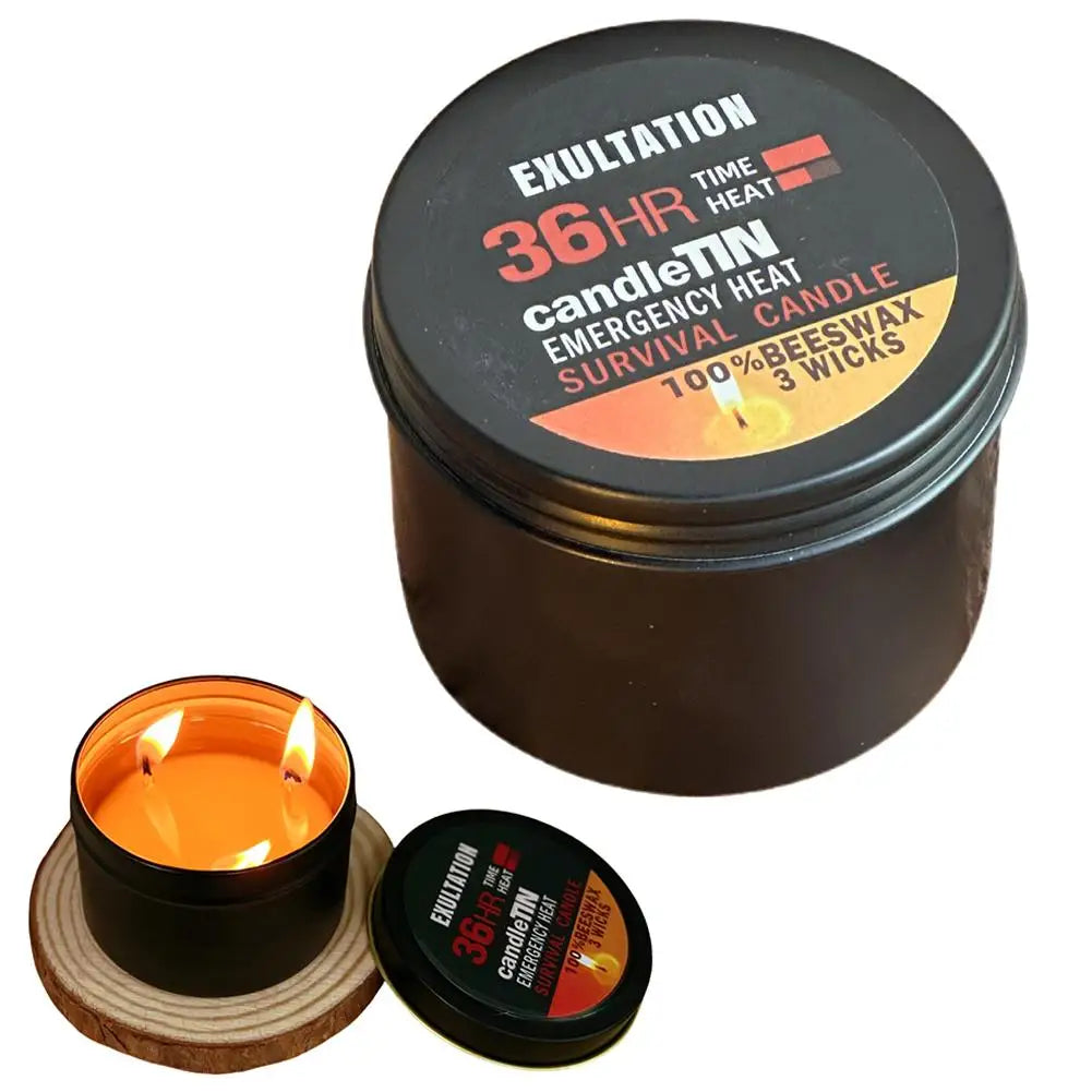 1/2/3pcs Emergency Candles 36 Hours For Party Decoration Religious Ceremonies Emergency Supplies No Electricity Lighting