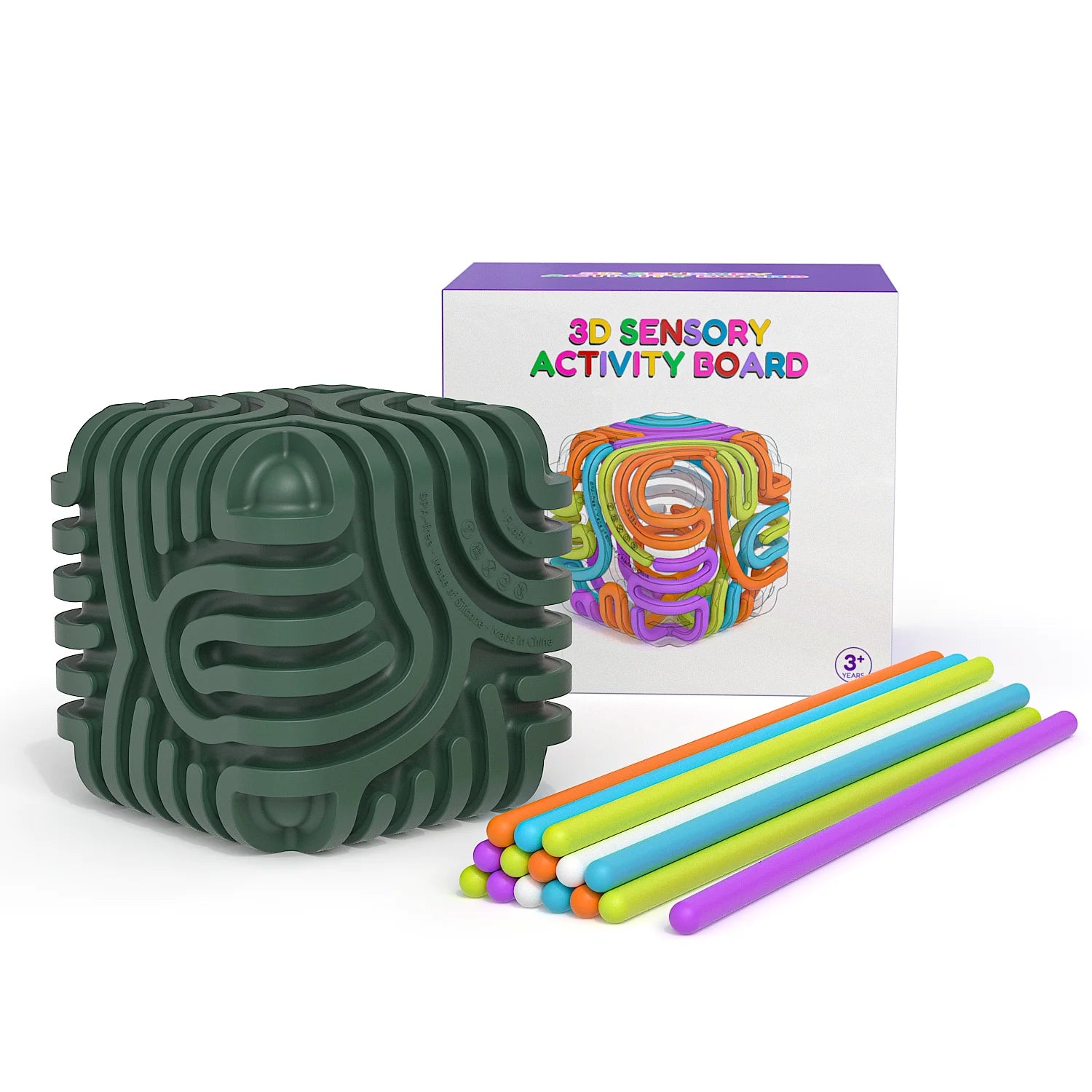Sensory Activity Ball with 15 Silicone Rods | Fidget Toy for ADHD, Autism & Stress Relief
