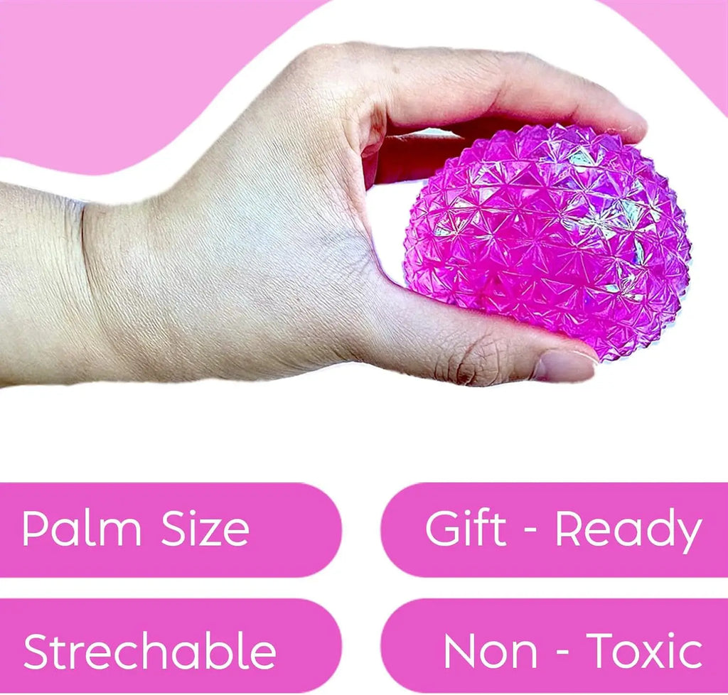 Maltose Diamond Shiny Squeeze Ball Cute Slow Rebound Sensory Fidget Toy Stress Relief Relaxation Blind Box