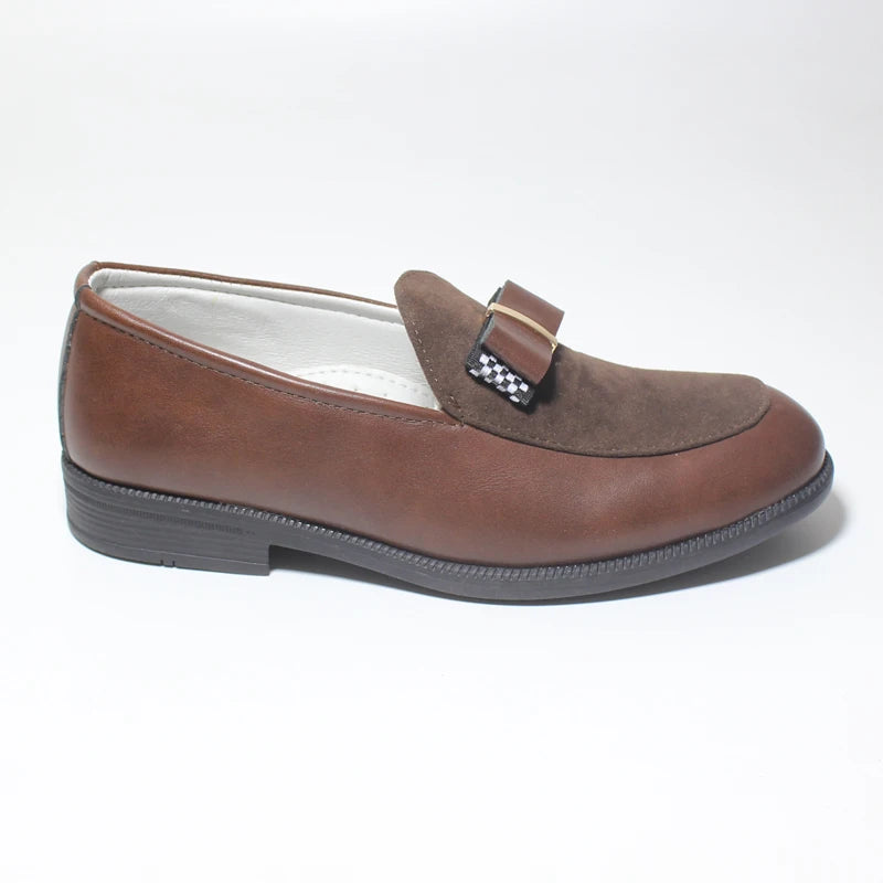 Boys' Classic British Oxford Dress Shoes