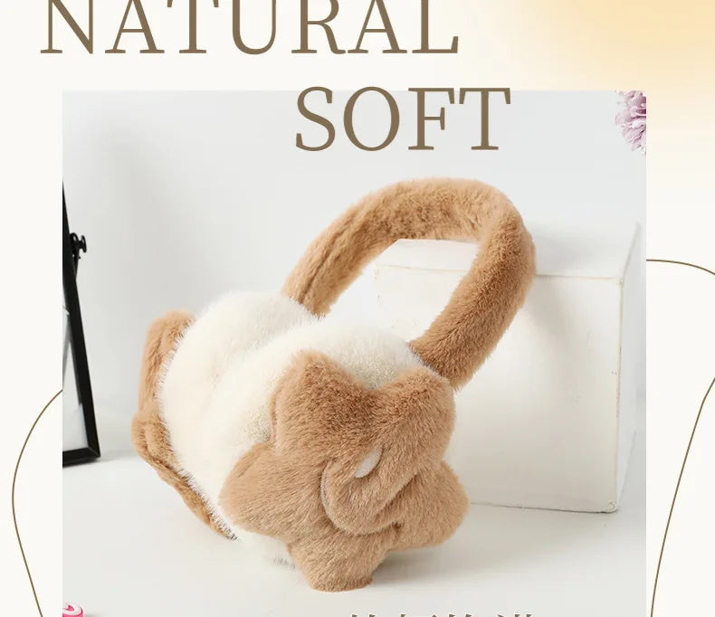 Kids' Plush Star Earmuffs