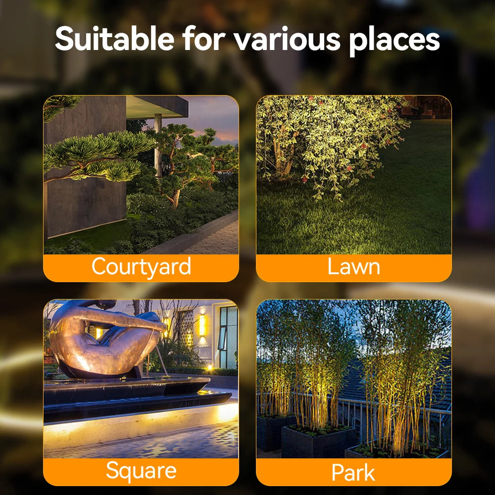 IP65 Waterproof LED Tree Hug Lawn Lamp | Outdoor Garden Path Light