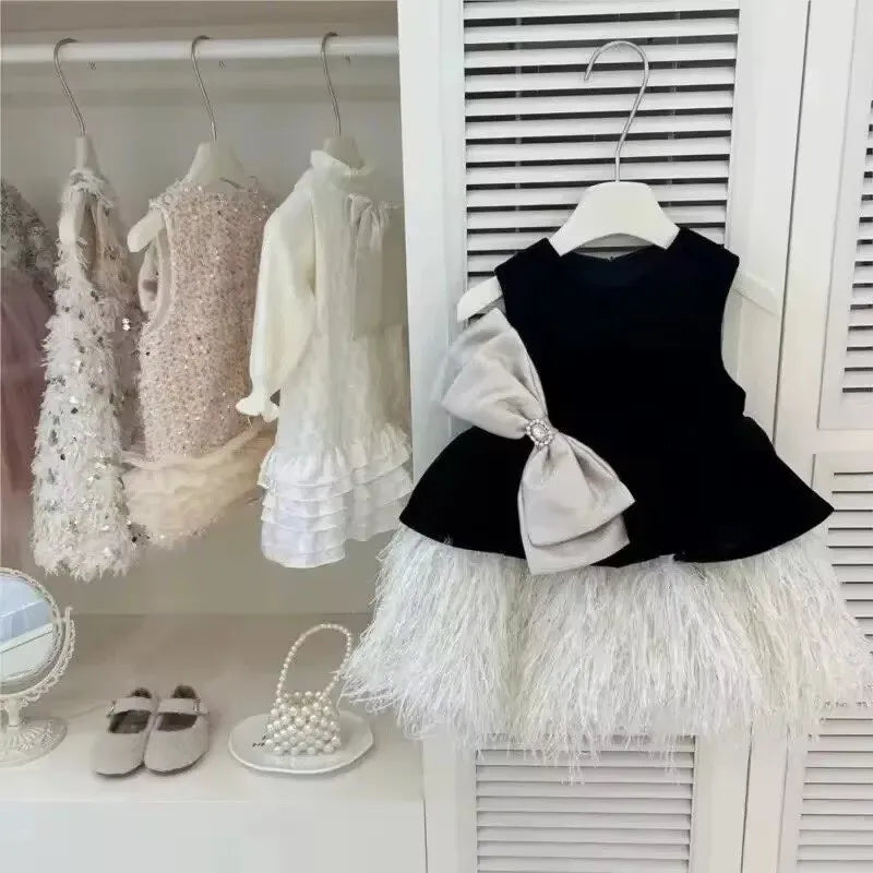 Girls' Sleeveless A-Line Summer Dress (Ages 2-7)