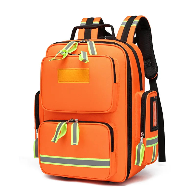 Emergency Rescue First Aid Kit Backpack – Large Capacity Survival Medical Bag