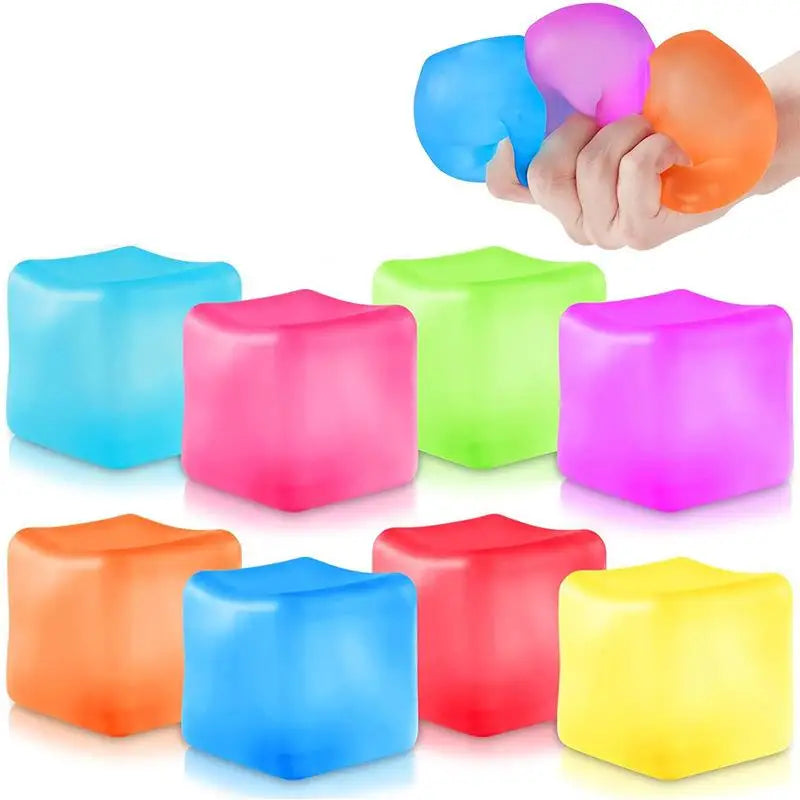 Ice Skin Maltose Squishy Stress Relief Ball | Slow Rebound Fidget Toy