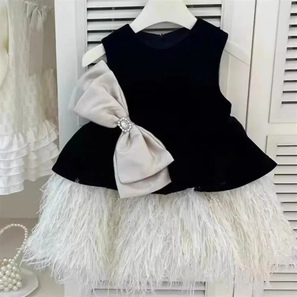 Girls' Sleeveless A-Line Summer Dress (Ages 2-7)