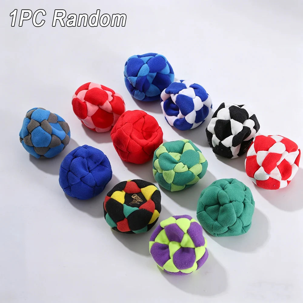 Handmade Knitted Hacky Sack Footbag | Crochet Juggling Balls for Kids & Adults