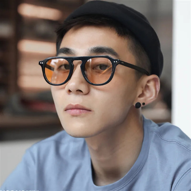Sunglasses Men Square Sun Glasses For Men Retro Sunglasses Men/Women Brand Designer
