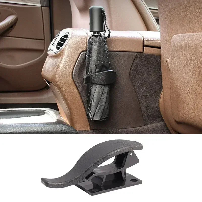 2-Pack Car Seat Back Hook & Umbrella Storage Organizer