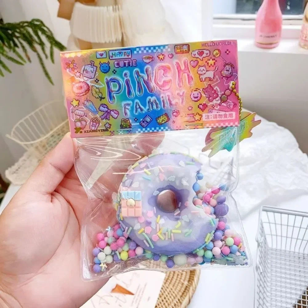 Taba Squishy Cake & Doughnut Stress Relief Toy — Extra Large Sensory Fidget for Kids & Adults