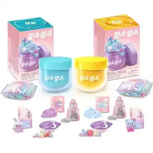 Gui Gui Rose Scent Crystal Slime | 5-Step DIY Blind Box | Stress Relief Sensory Toy
