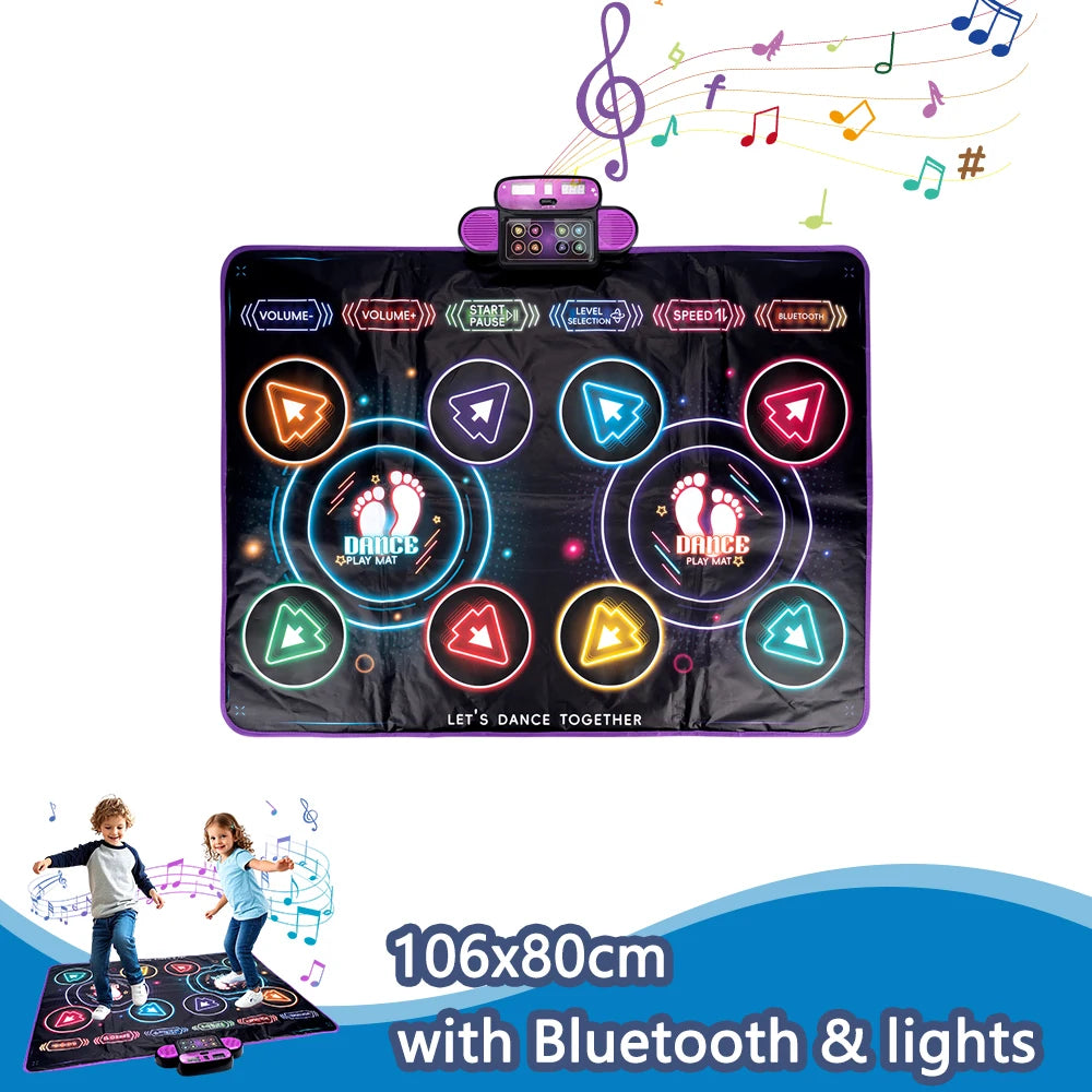 Kids Electronic Dance Mat – Musical Floor Blanket with 9 Levels