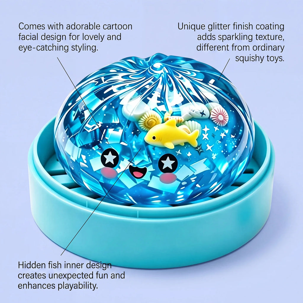 Dumpling Squishy Toys