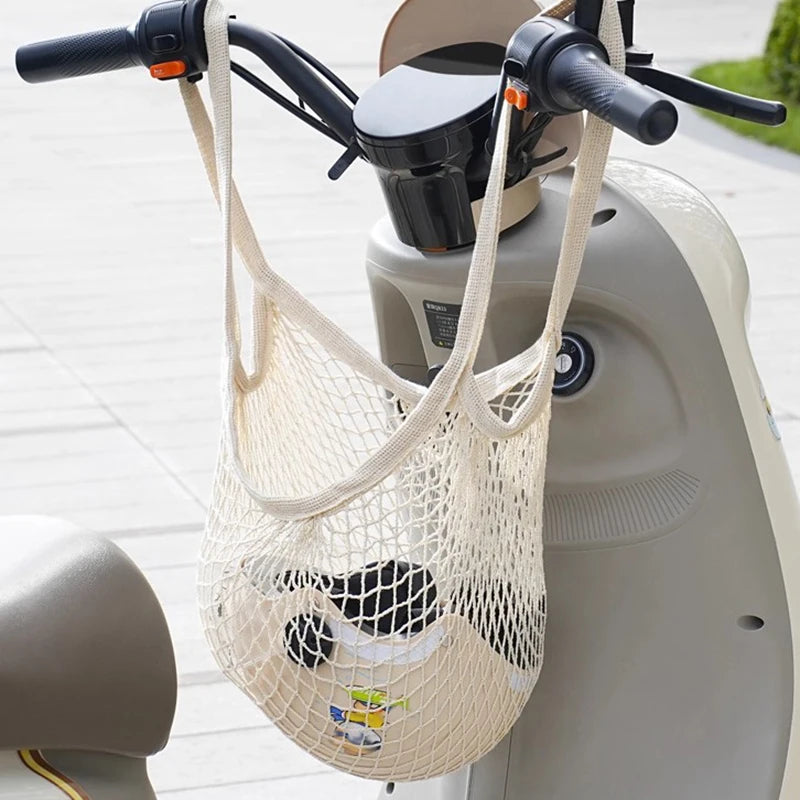 Foldable Cotton Bike Handlebar Bag