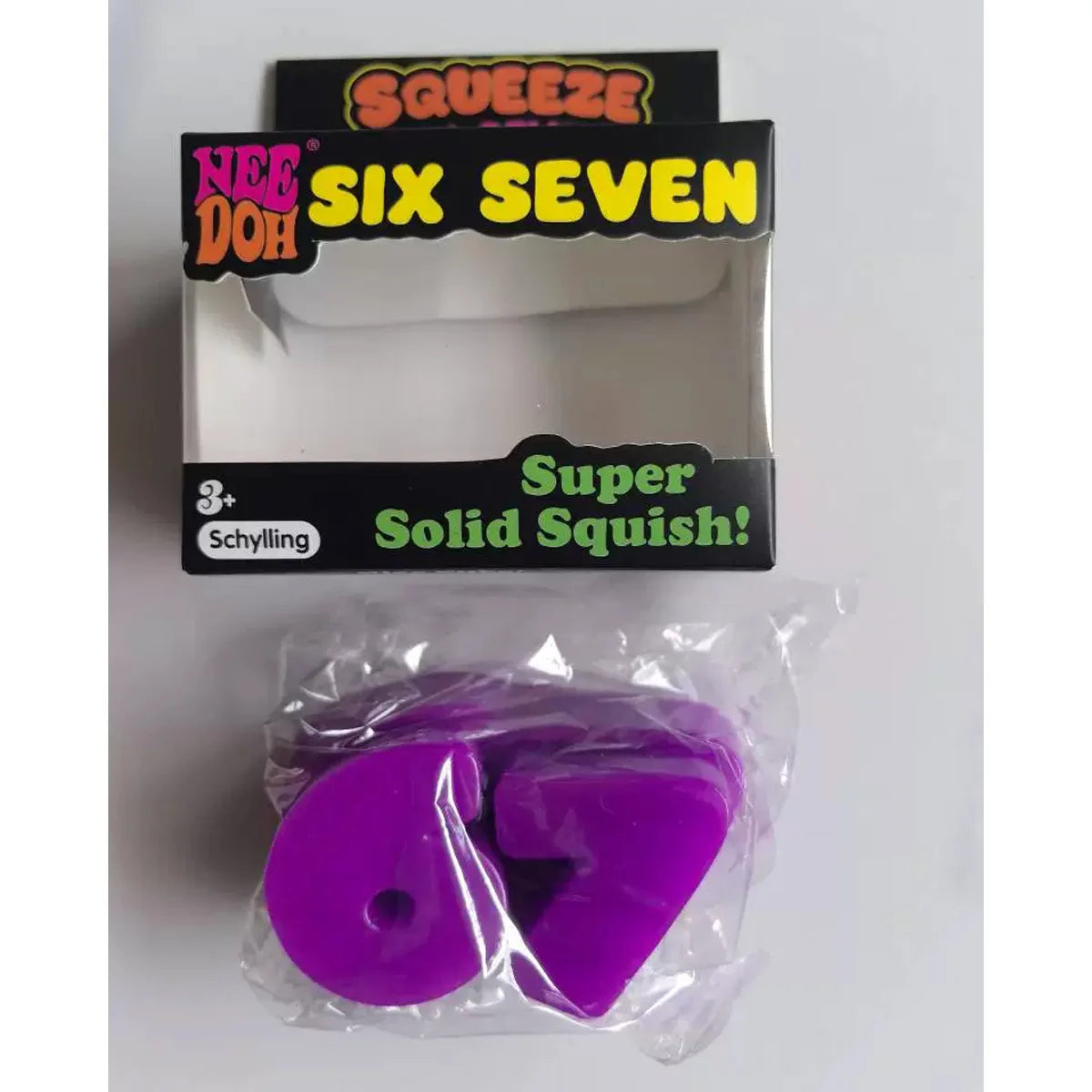 Number 67 TPR Squishy Toy Set | Soft Squeeze Fidget Toys | Stress Relief & Relaxation