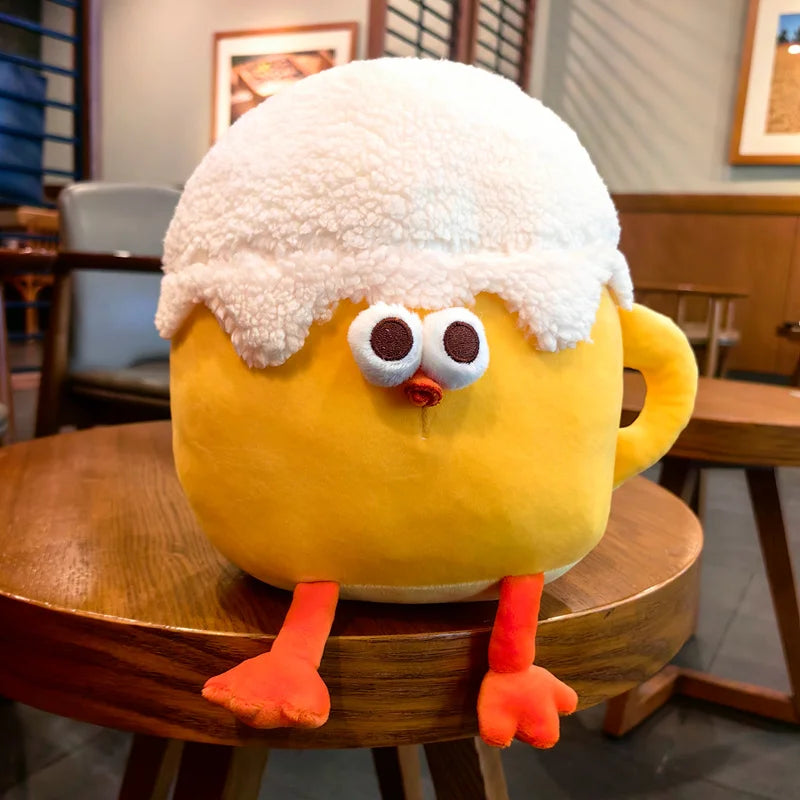 Dumpling Beer Chicken Plushie Toy Dolls Cartoon Soft Stuffed Dolls Girls Boys Birthday Toy Gift Kawaii Animals Plush Toys
