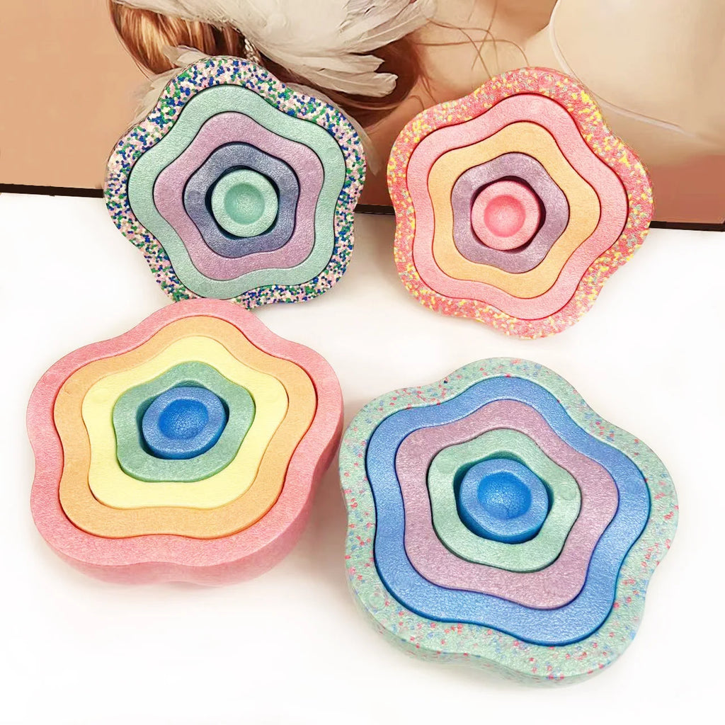Kids Balance Stepping Stones 5-Piece Set | Foam Sensory Integration Sports Toy