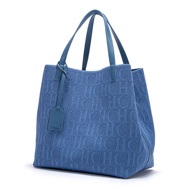Women's Hand-Woven Cotton Tote Bag