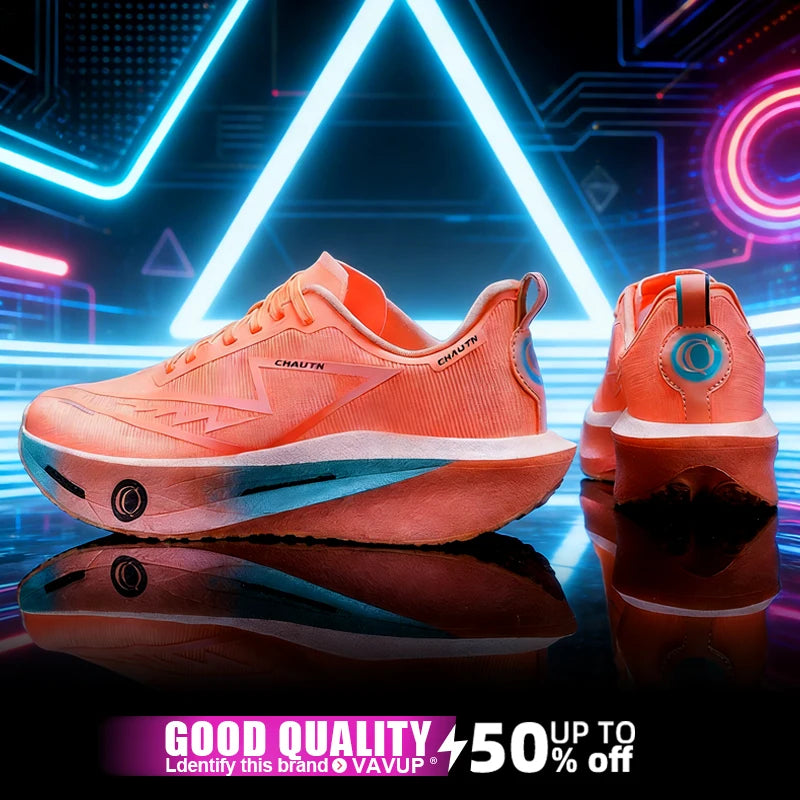 2026 Running Shoes Carbon Board Men Specialty Marathon Sports Breathable Lightweight Women's Comfortable Nonskid Chunta Sneakers